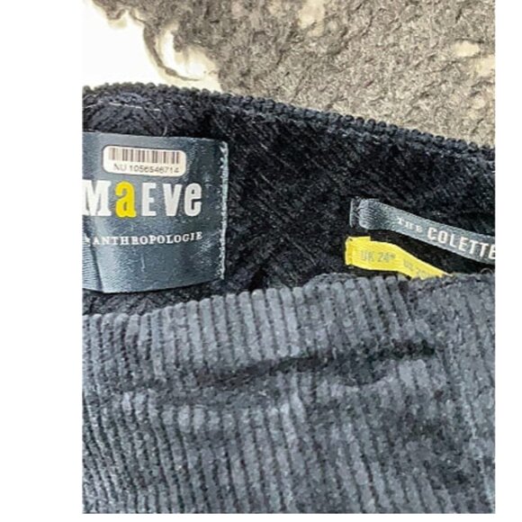 Anthropologie Collette Corduroy Trousers size 20W - Picture 3 of 4